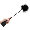 Ouch! Cravache et Plumeau Ouch 43cm Noir